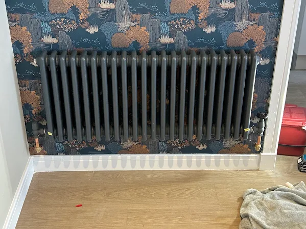 Radiator upgrade by TMS Plumbing & Heating