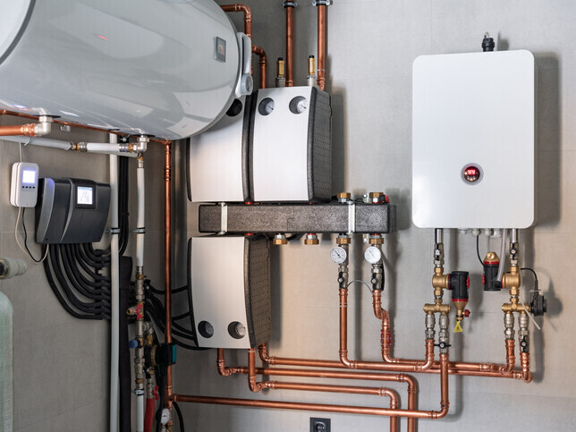 Bathroom plumbing and fitting work